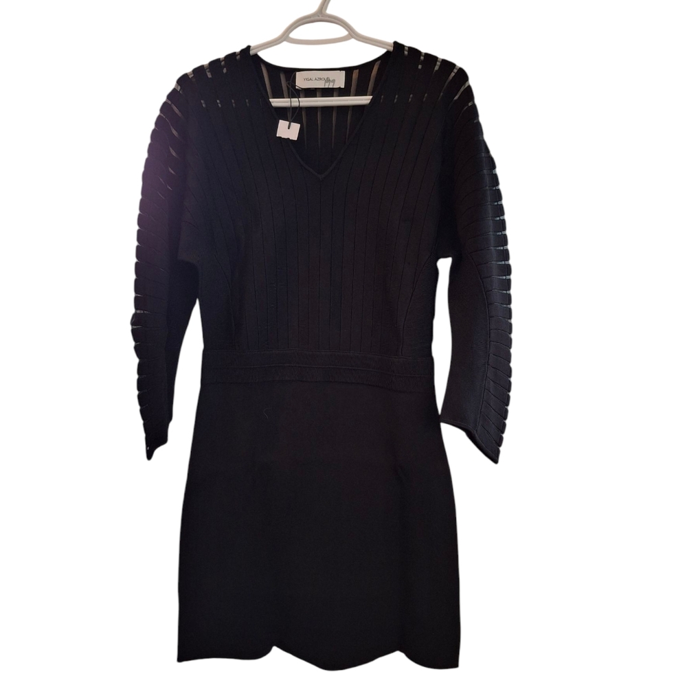 NEW - Yigal Azrouel Black Fitted Dress
